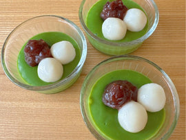 抹茶くずプリン