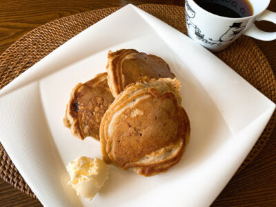 バナナホットケーキ