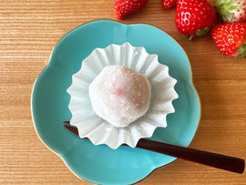 切りもちを使った簡単いちご大福