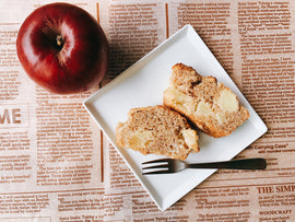 リンゴのケーキ