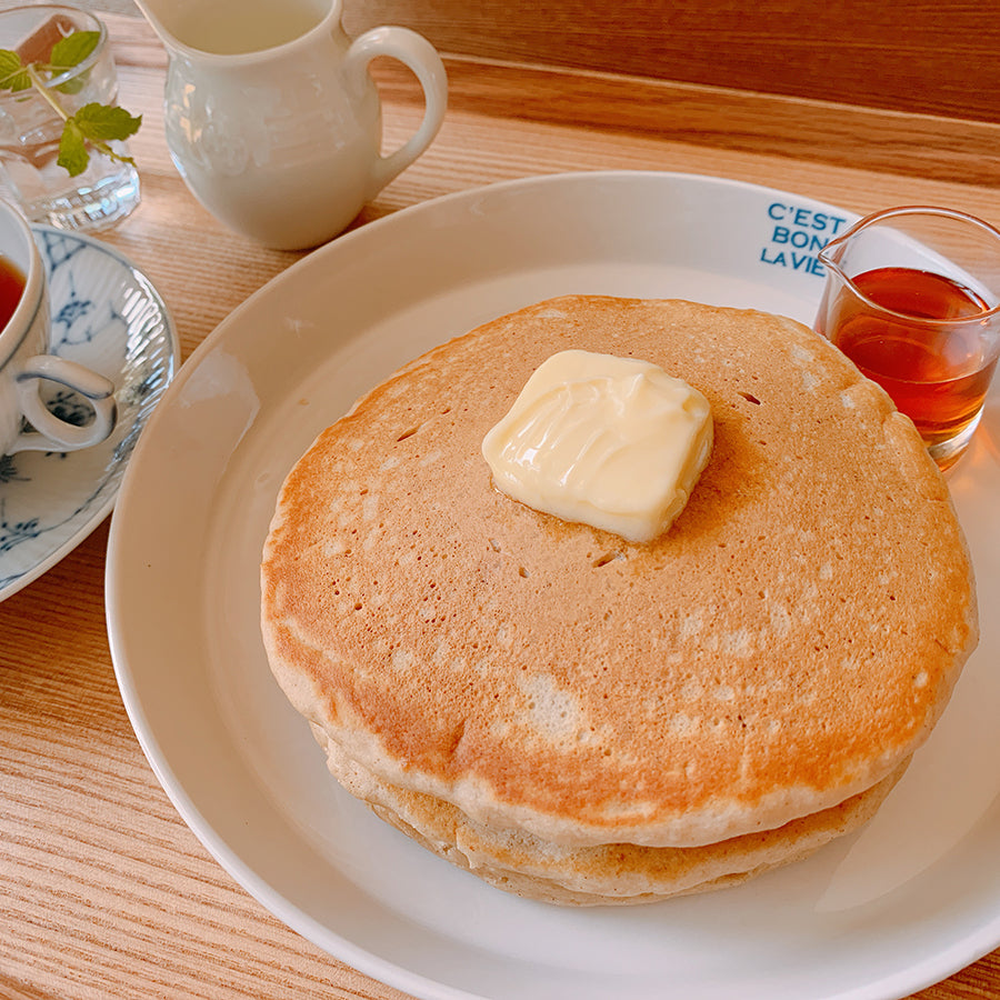 マエダ 国産大麦のホットケーキミックス400g-手軽に食物繊維