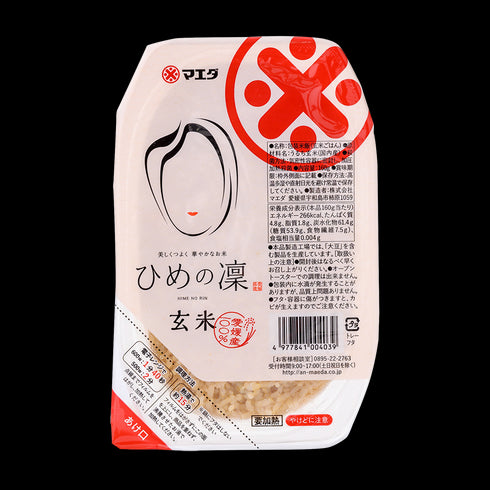 ひめの凜玄米 160g