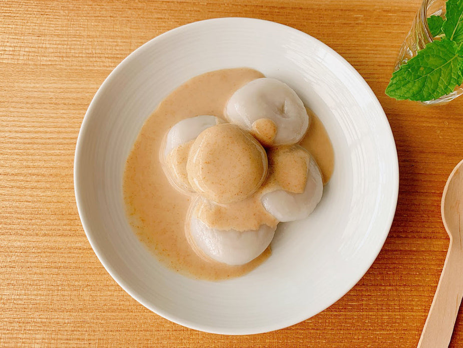 ココナッツ白玉だんごレシピ