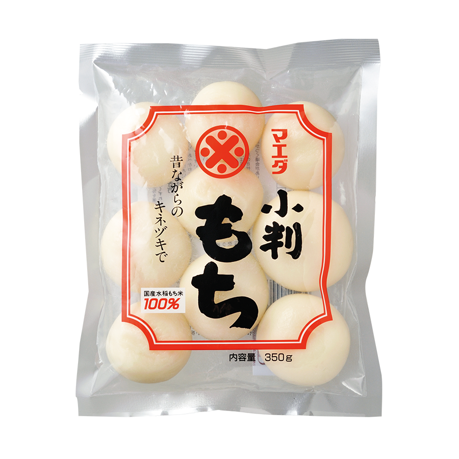 【CPC-L30】もちお 小判もち 350g－（丸餅）国産水稲もち米100％｜株式会社マエダ